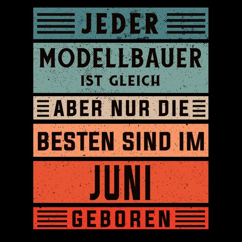 Technischer Geburtstag Juni geboren Modellbauer