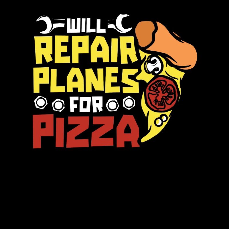 Pizza de mécanicien d’avion