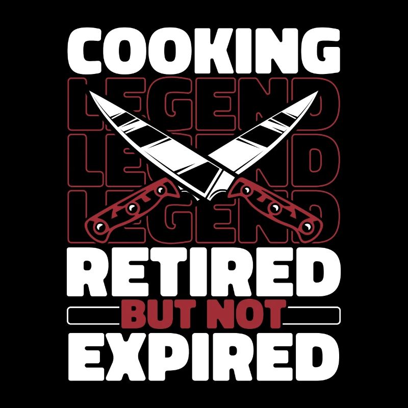 Chef cuisinier à la retraite