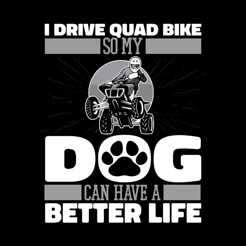 Chien de quad