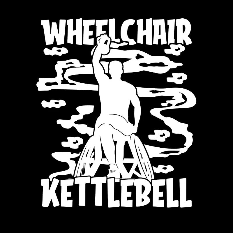 Kettlebell Rollstuhl