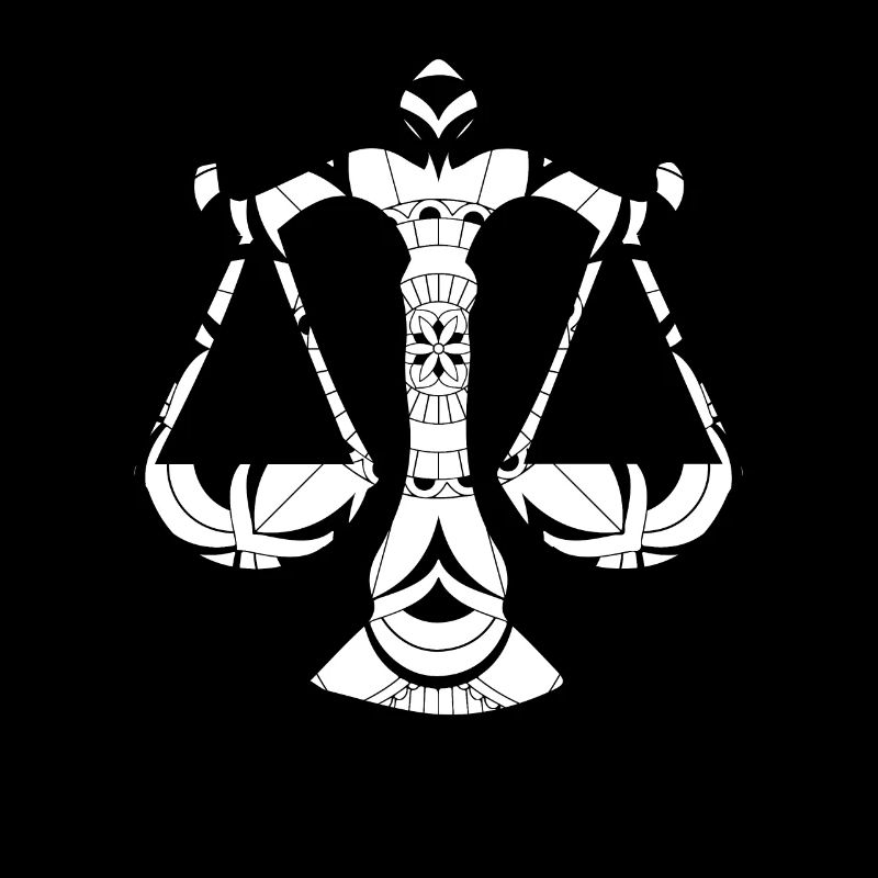 Zodiac Sign Libra Symbol