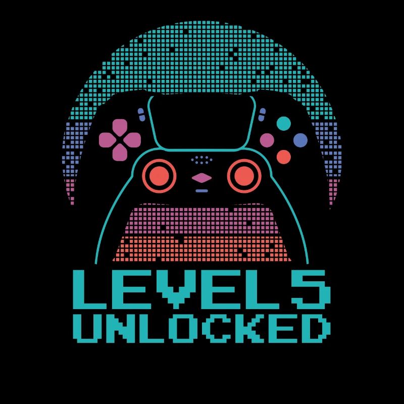 Gamer Gaming Niveau 5 Débloqué