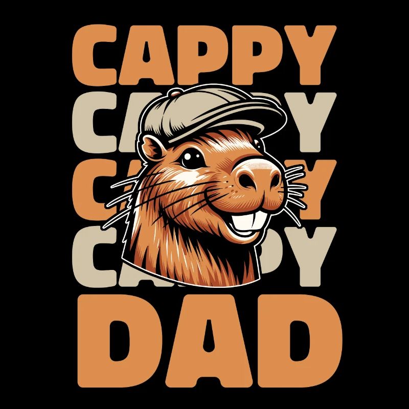 Capybara Wasserschwein Cappy Dad