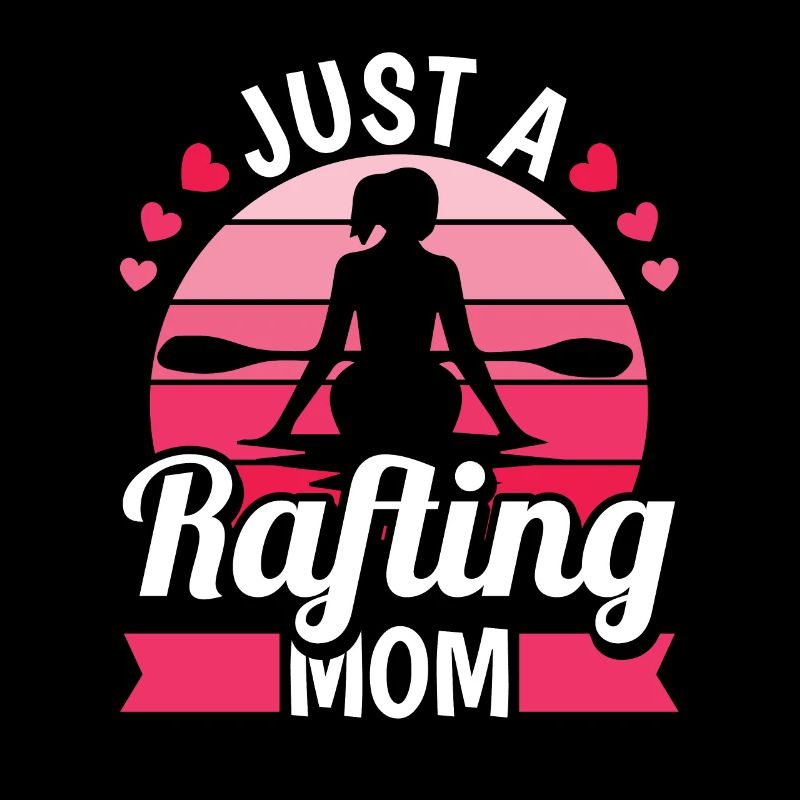 Rafting Mutter Juste une maman rafting