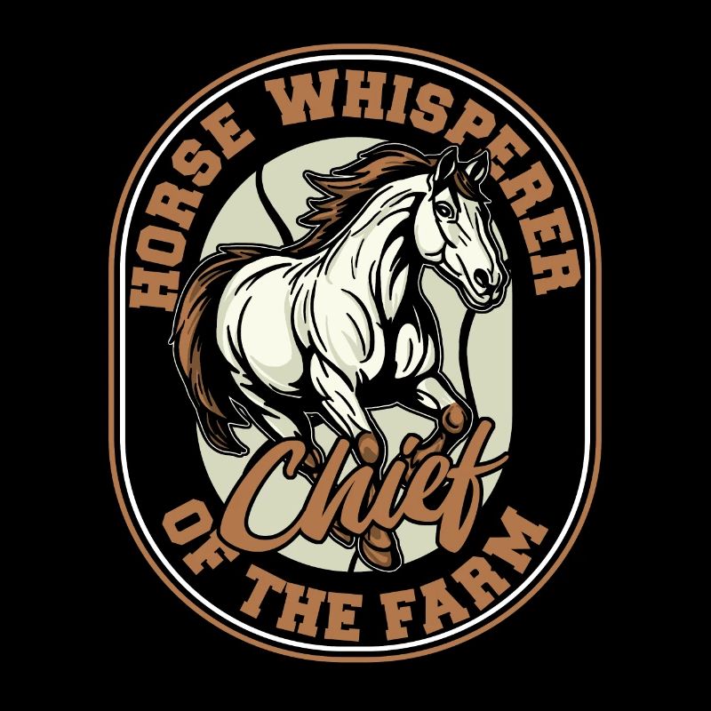 Cheval Equestre Chef de la Ferme