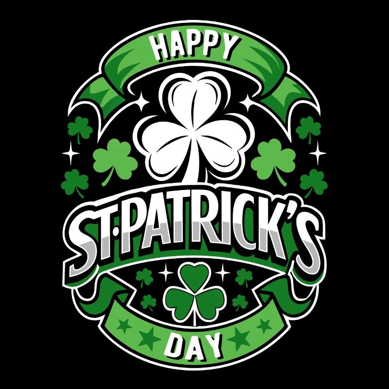 Bonne Saint-Patrick - Shamrock - Irlande