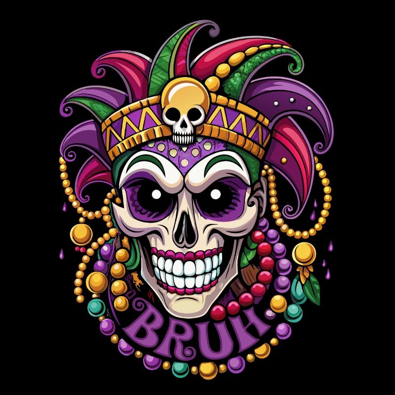 Mardi Gras Bruh - Carnival - Costume - Gift