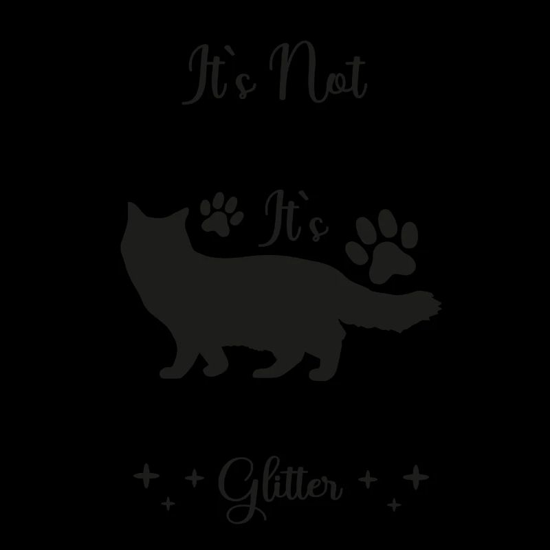 Cadeau de chaton Ce n’est pas des poils de chat C’est Ragdoll Glitter