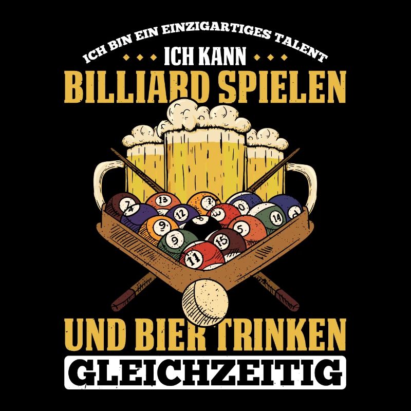 Ich Bin Ein Einzigartiges Talent Ich Kann Billiard