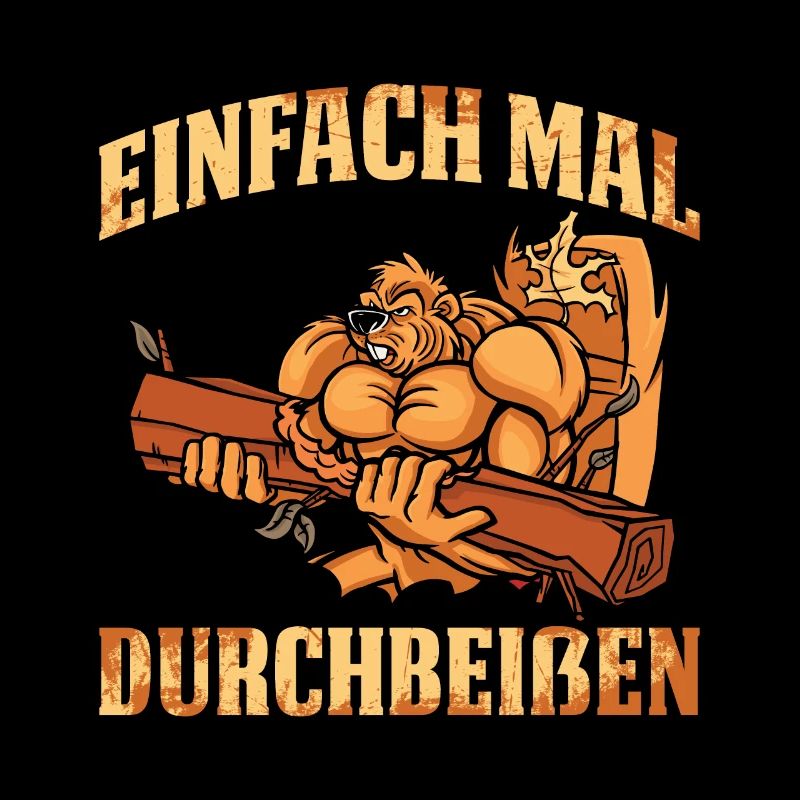 Einfach Mal Durchbeißen Biber Geschenk