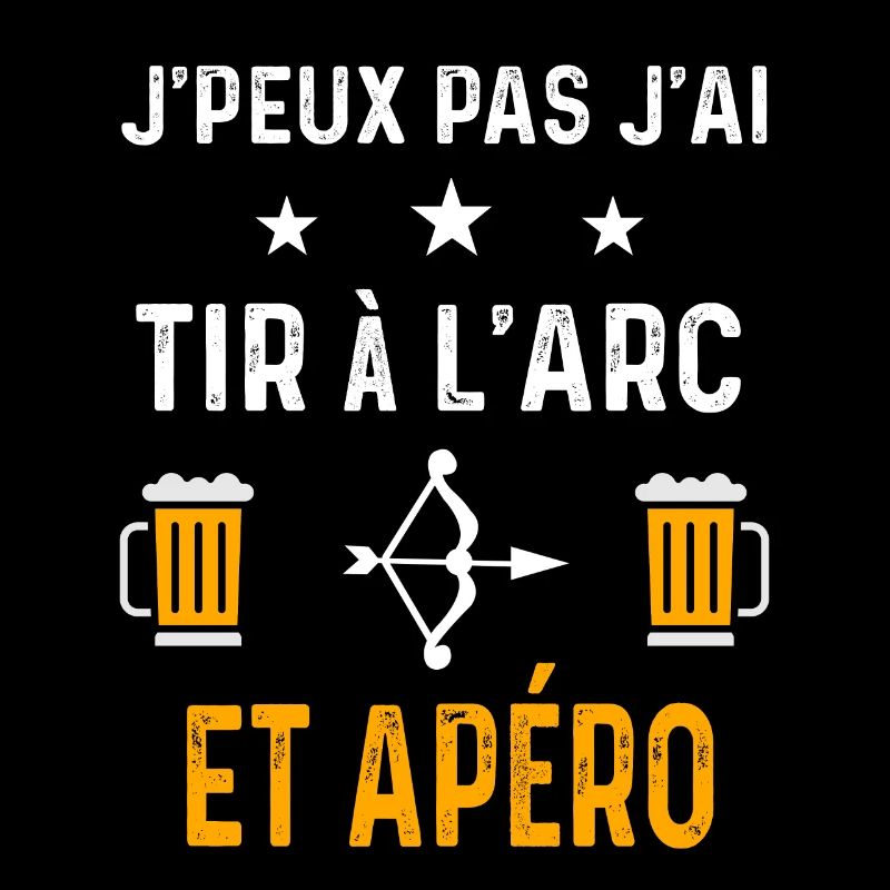 je peux pas j'ai tir à l'arc et apéro arc