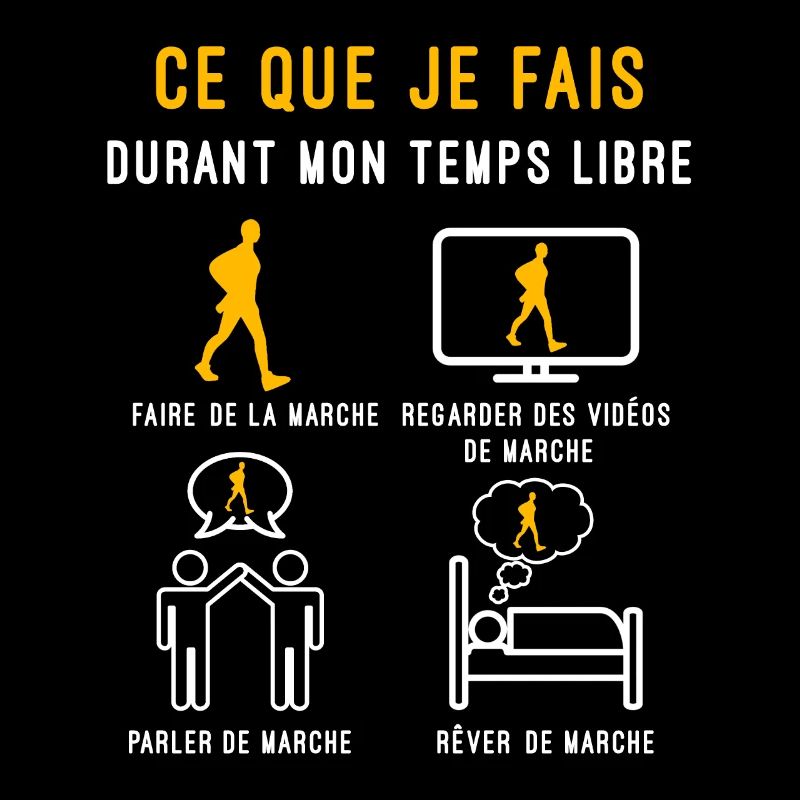 marche temps libre cadeau marcheur