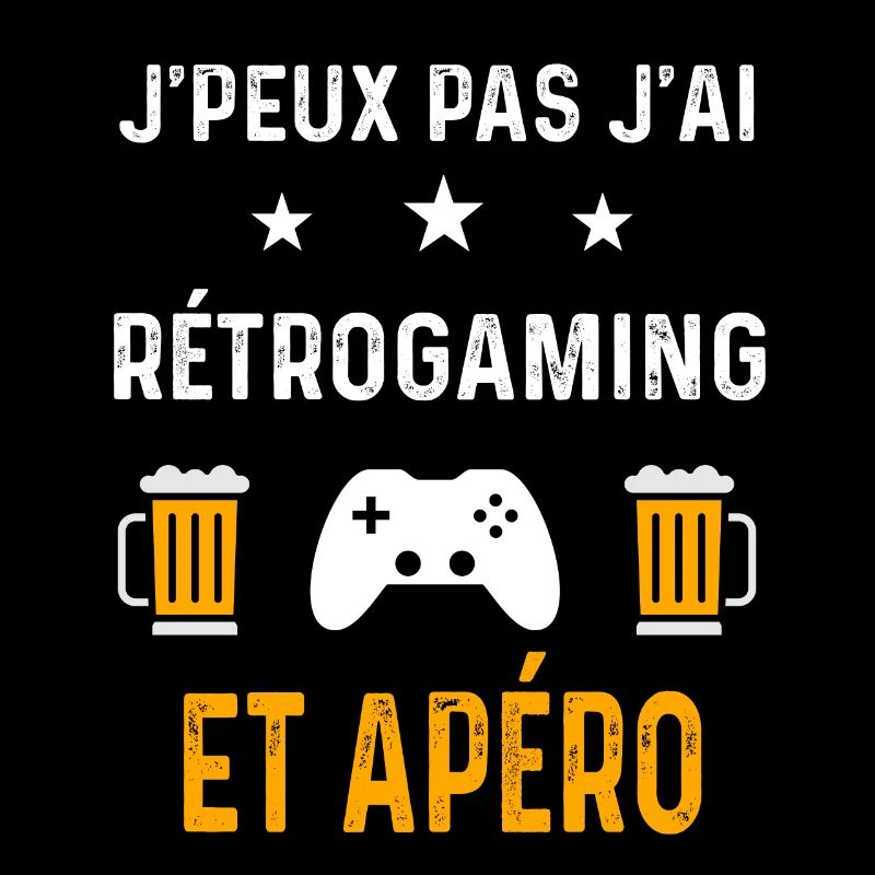 je peux pas j'ai rétrogaming et apéro
