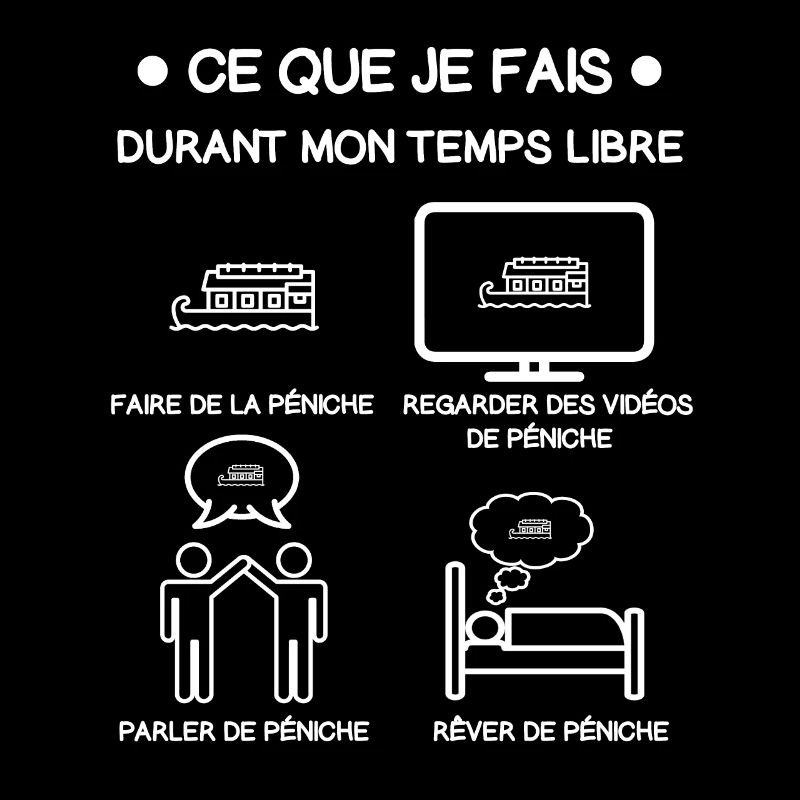 péniche temps libre cadeau batelier