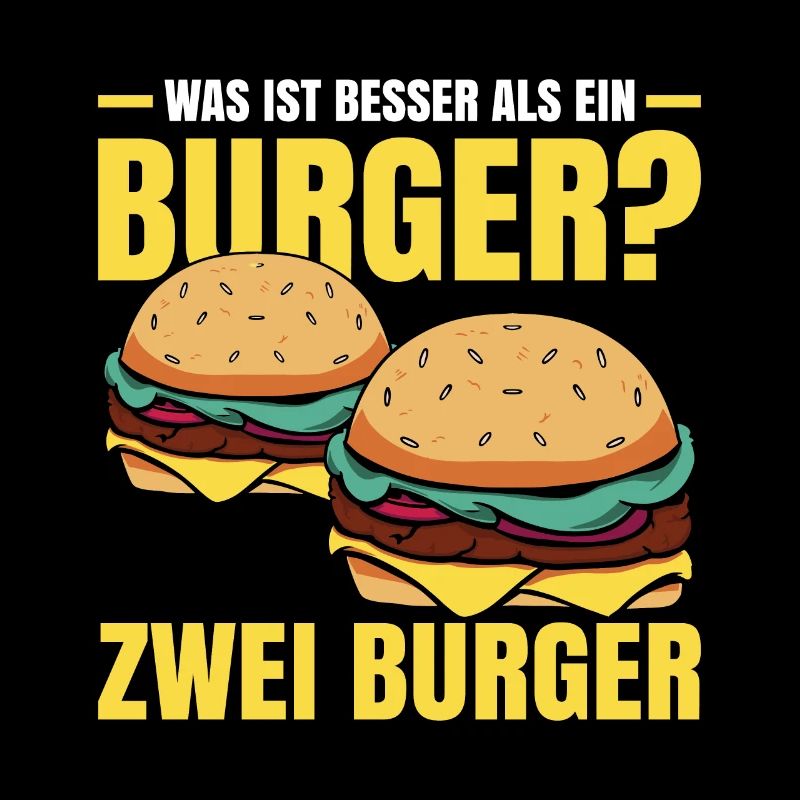 Was ist besser als ein Burger? Zwei Burger Lieblib