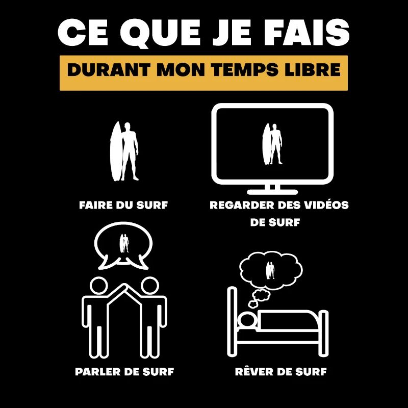 durant temps libre surf homme