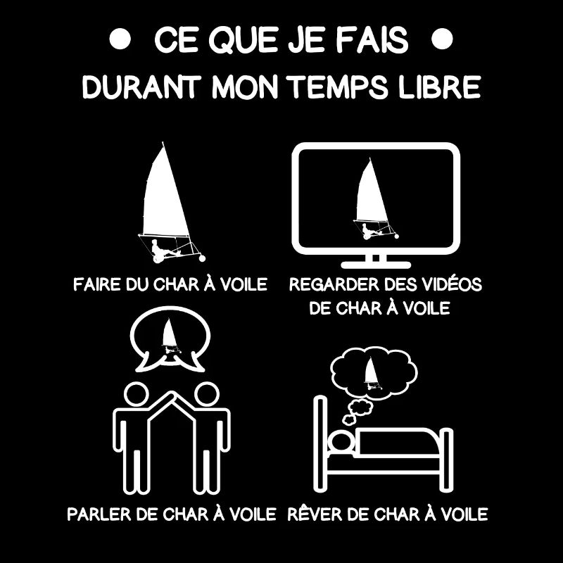 cadeau char à voile temps libre