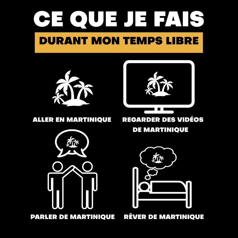 martinique île durant temps libre