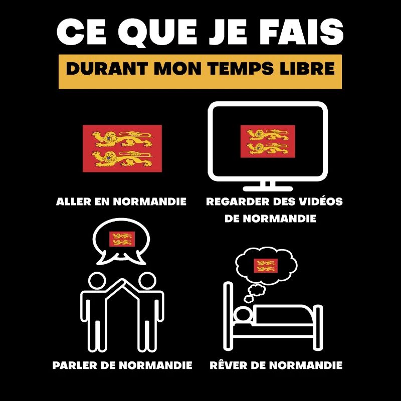 Normandy Flag in free time