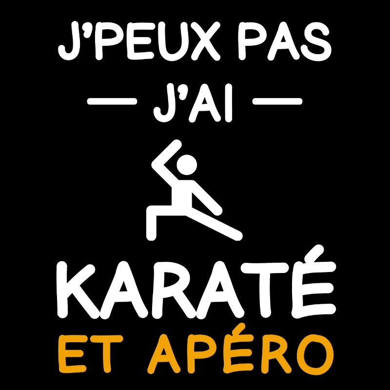 I can't I karate aperitif karateka