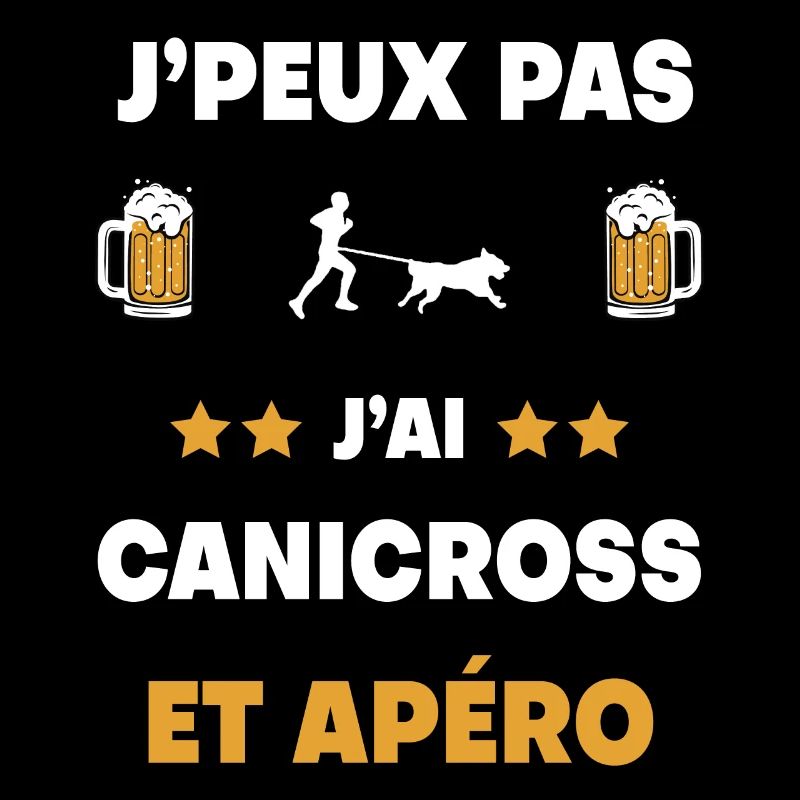 I can't I canicross aperitif gift