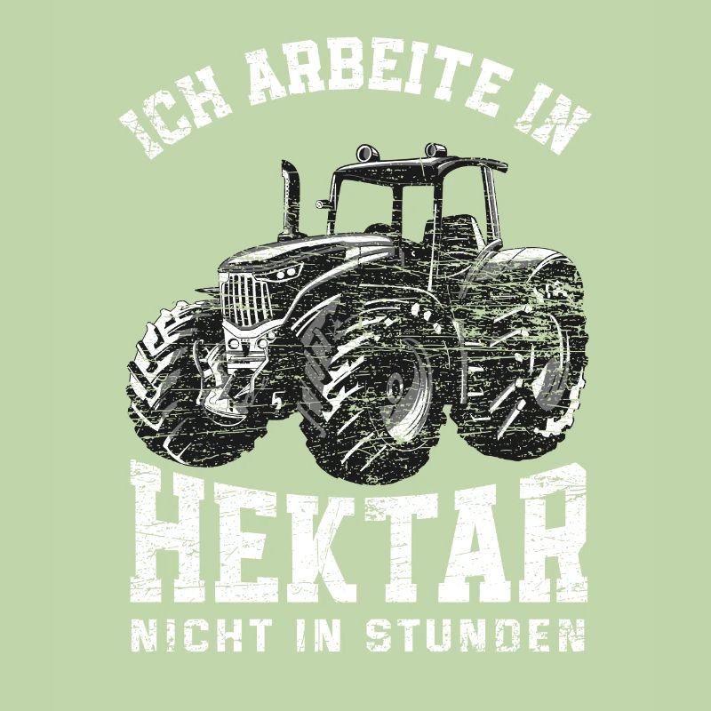 Traktor Landleben Spruch Geschenk