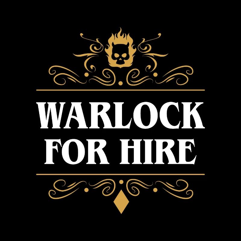 Warlock For Hire Character Player Class RPG