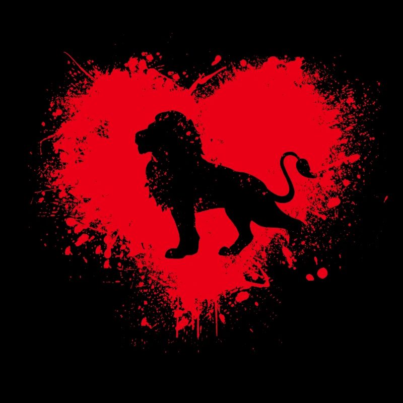 Loewe heart royal pose mane powerful