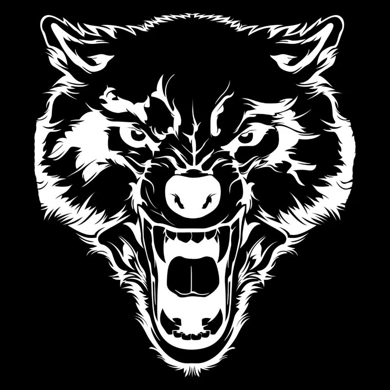 Wolf - Cooler Wolf - Dessin