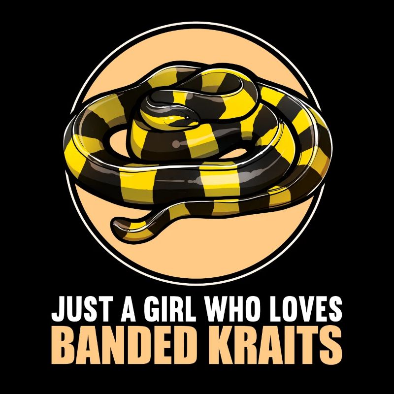 Banded Krait Gebänderter Krait