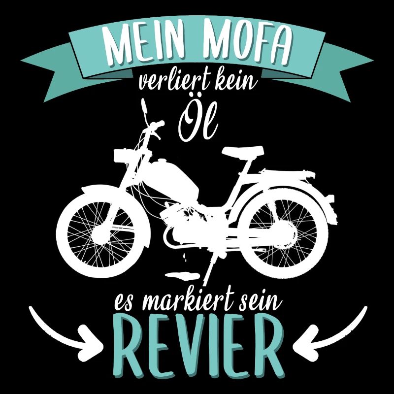 Mofa Moped Motorrad Zweitakt lustig Spruch