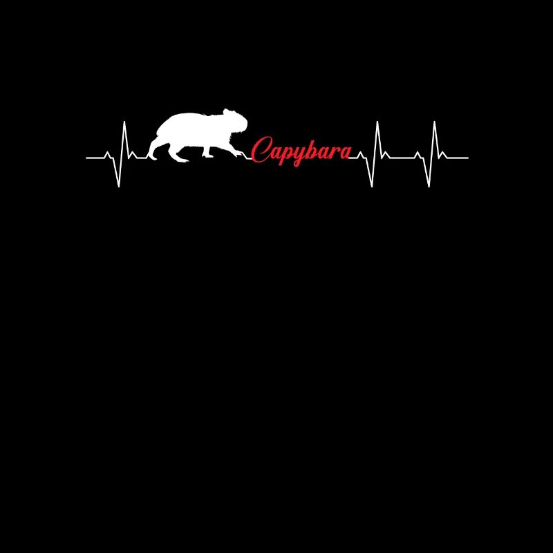 Capybara Herzschlag Capi EKG Capibara Puls