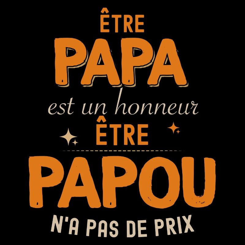 Papa et papou exceptionnel
