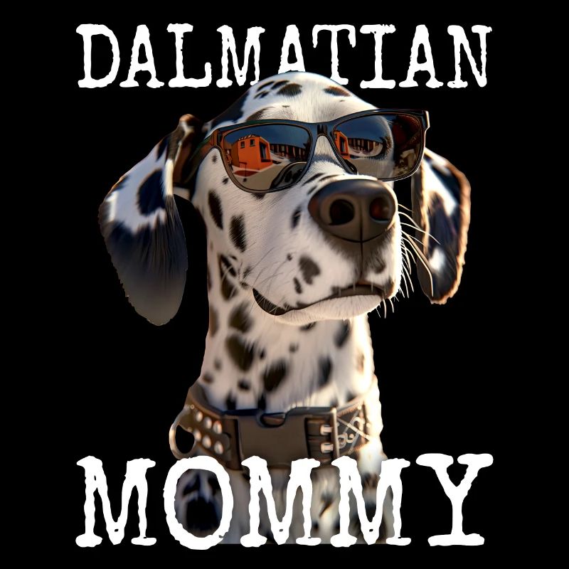 Dalmatiner Mommy Hunde Mama Mutter Muttertag Mom