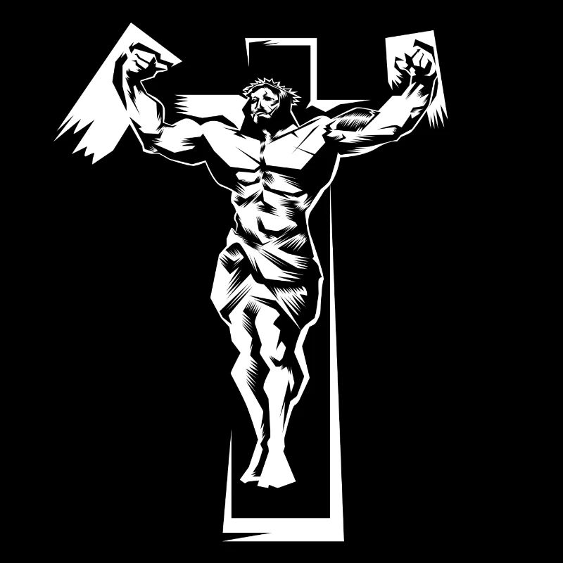 jésus croix force croire roi