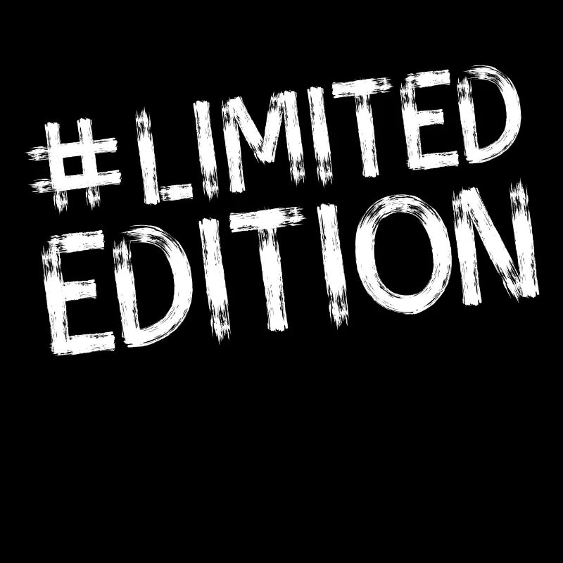 limited edition hashtag