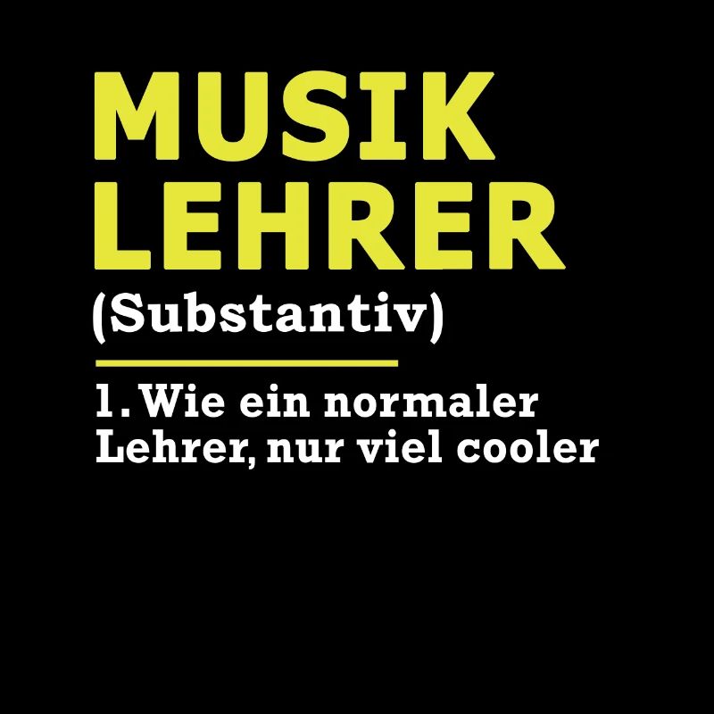 Musik Lehrer Musiklehrer Geschenk