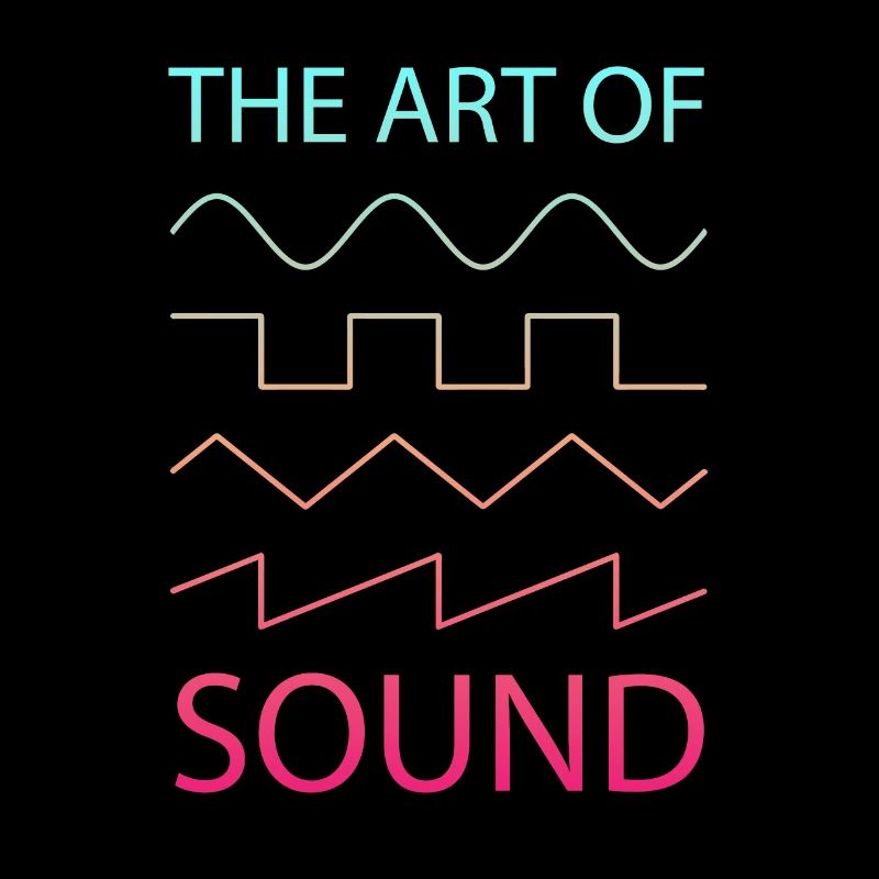 Sound Waveforms Synthesizer Waveform Color