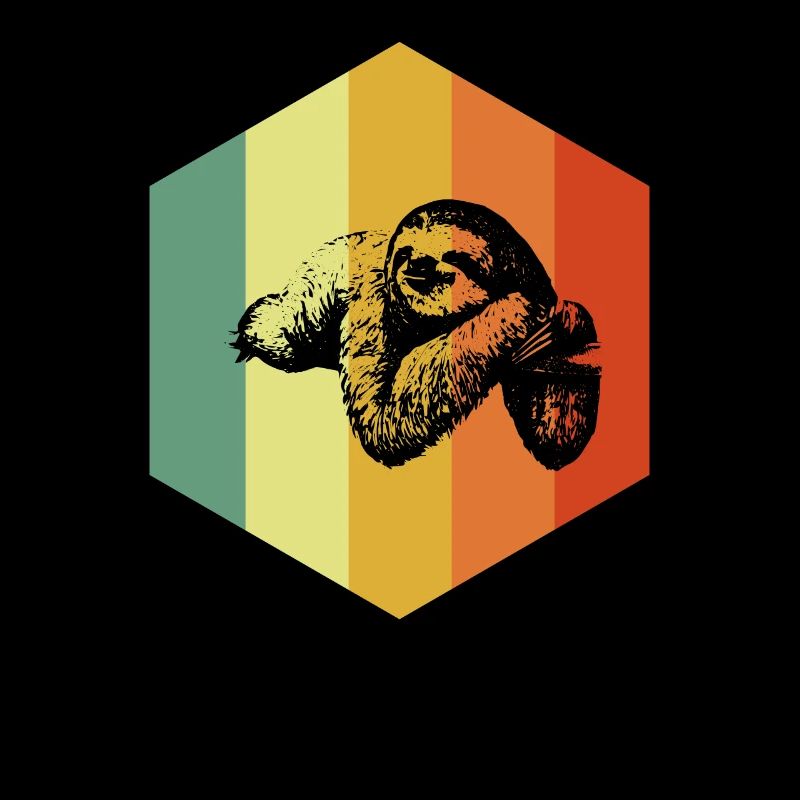 SLOTH Vintage Animal Tee