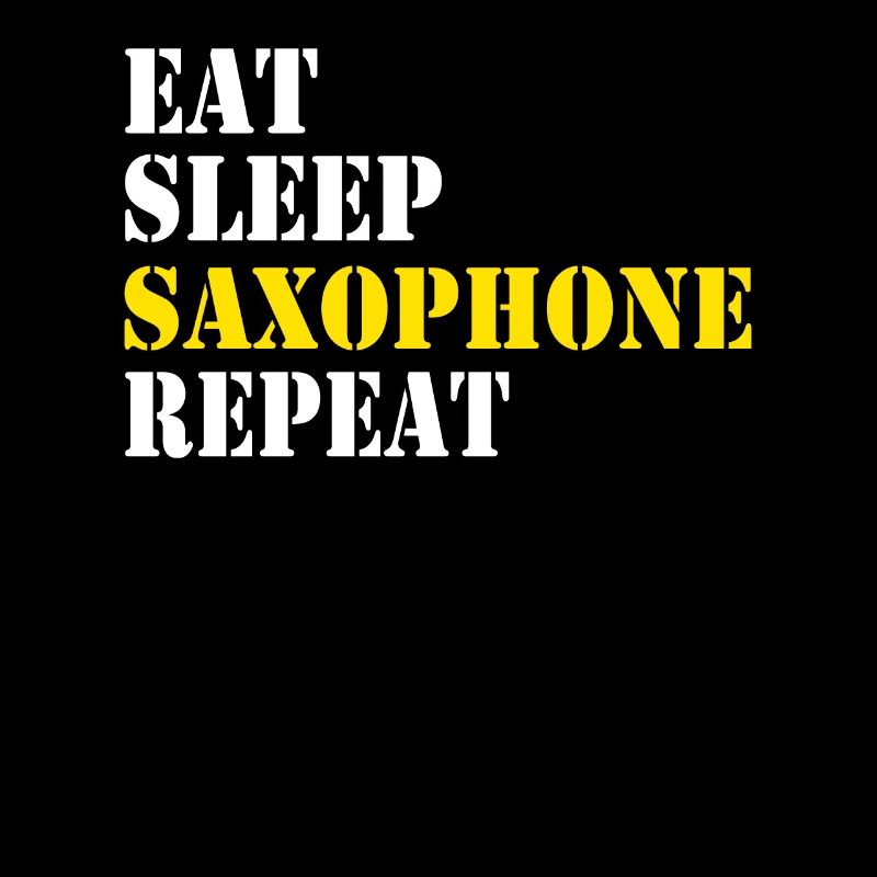 manger le saxophone sommeil répéter