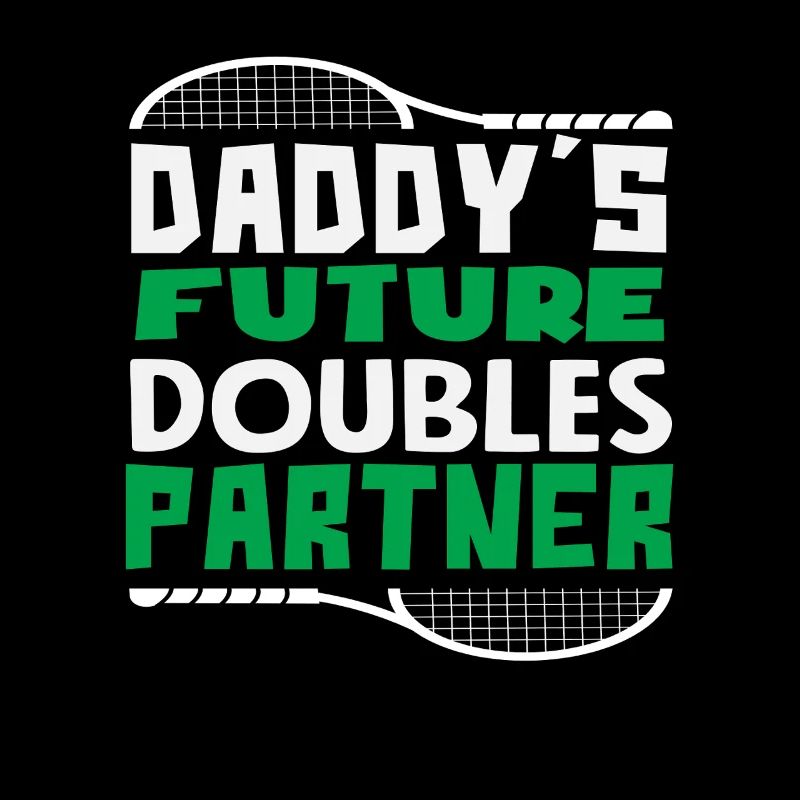Tennis Player Daddy's Future Doubles Partner