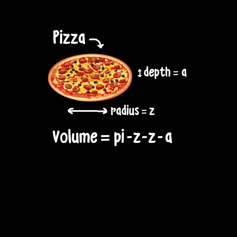 Pizza Mathe Mathematik
