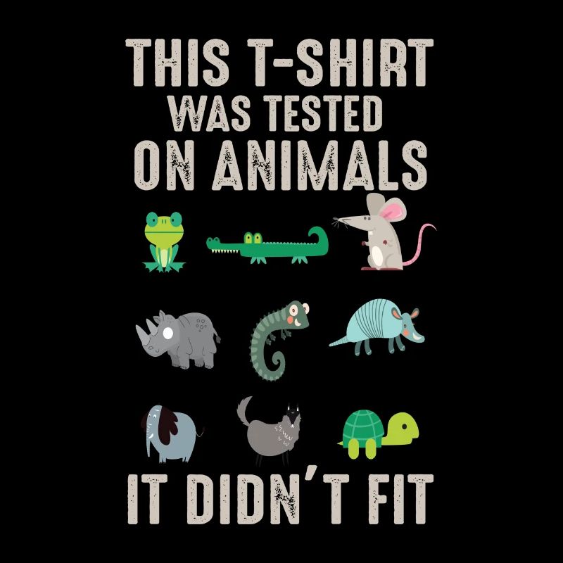 tested on animal tested on animals it doesn't fit