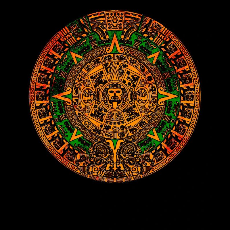 Azteken Mayas Aztekischer Kalender Mexiko