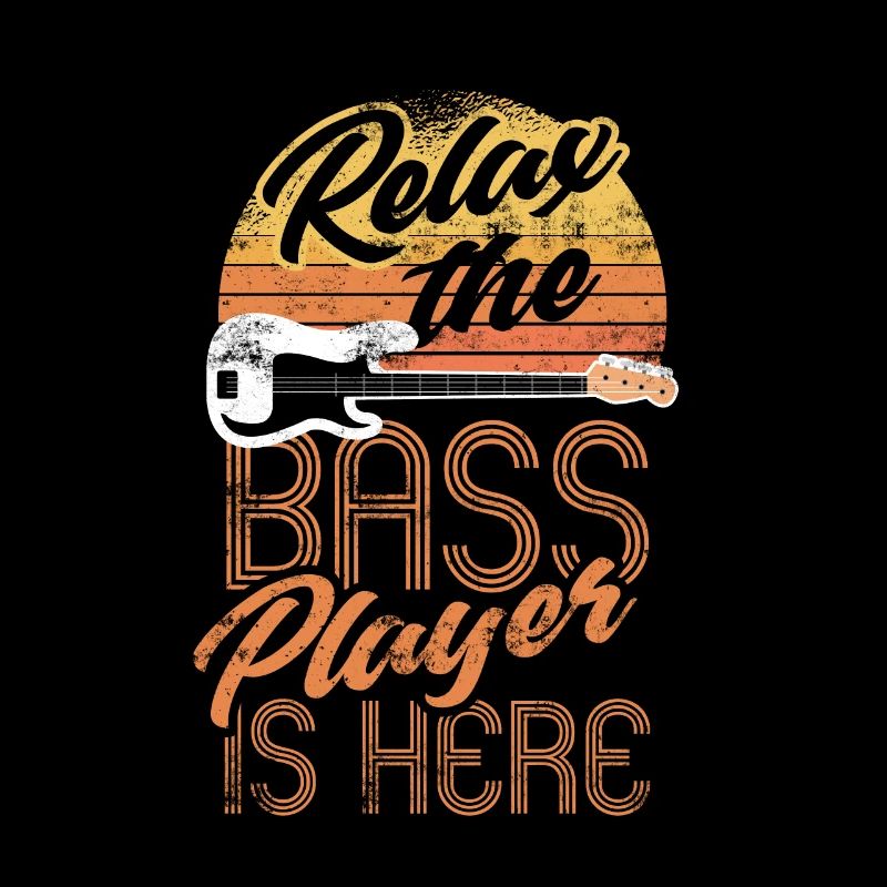 Retro Bass Player