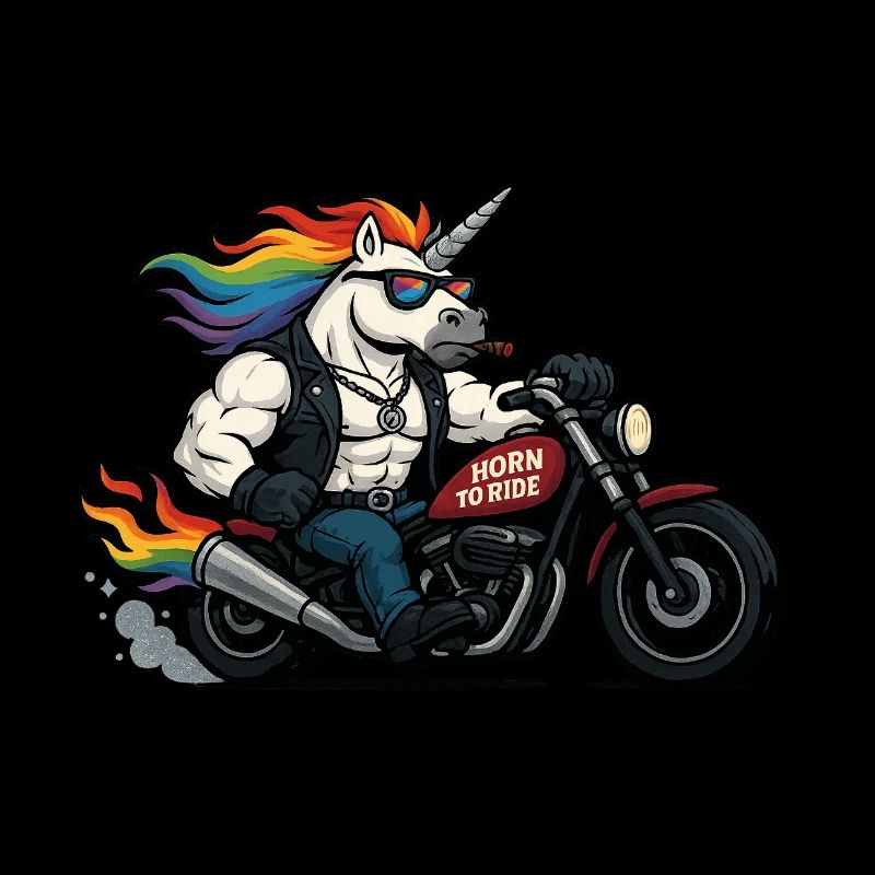 Biker Einhorn