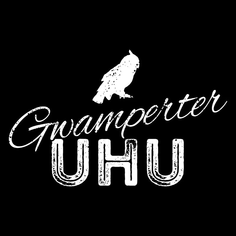 Gwamperter Uhu - weiß