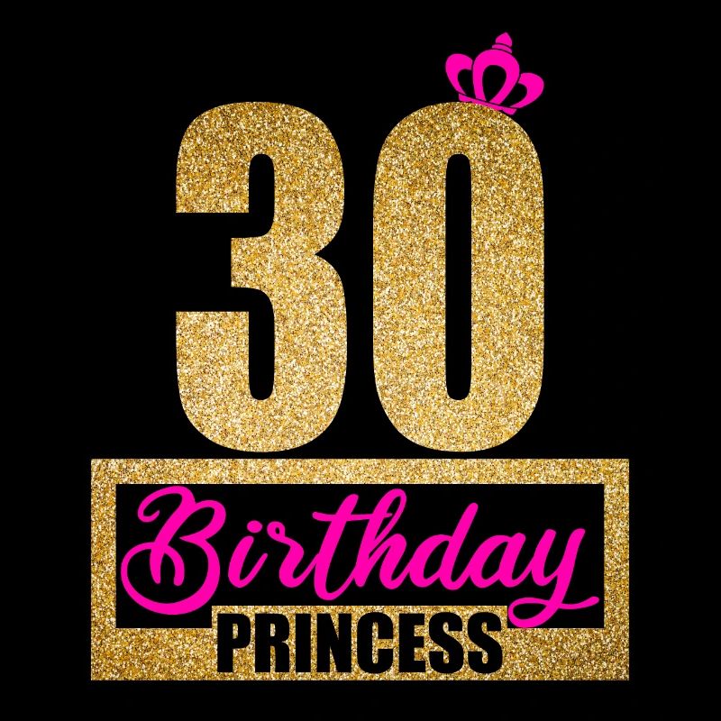 30 cumpleaños 30 años 30s cumpleaños princesa