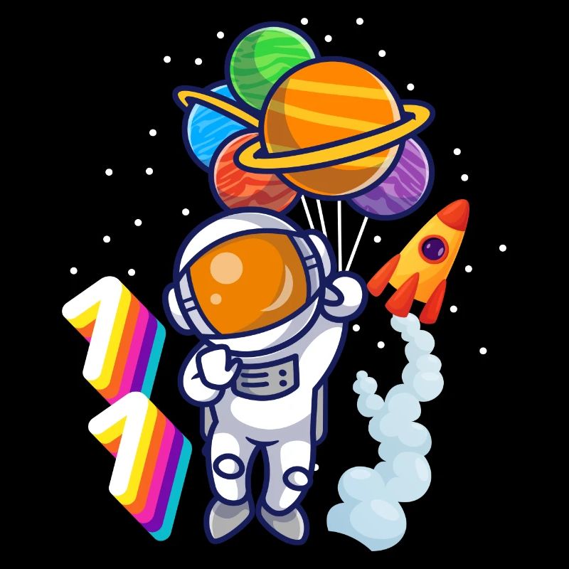 Astronaut 11th Birthday Space Boy Gift
